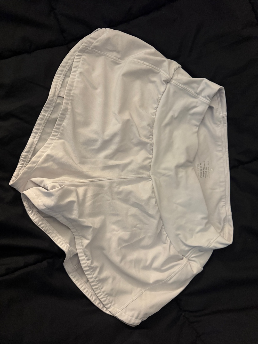 Amazon Women's White Athletic Running Shorts